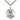 Sterling Silver St. John Vianney Patron Saint Medal Necklace 1 x 7/8 inches with 24 inch chain by Bliss