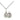 Small sterling silver St. Benedict patron saint medal necklace with 18 inch chain by Bliss Manufacturing