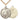 14kt gold filled large St. John Paul II medal necklace 1 1/4 inch with 24 inch chain by Bliss USA