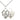 Sterling silver Our Lady of Guadalupe heart necklace 3/4 x 5/8 with 18 inch curb chain by Bliss USA