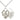 Sterling Silver Our Lady of Guadalupe Heart Necklace 3/4x5/8 with 18 inch Chain by Bliss Manufacturing