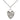Small Sterling Silver St. Michael the Archangel Heart Patron Saint Medal Necklace 5/8 inch by 1/2 inch on 18 inch chain by Bliss