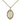 Gold Filled Miraculous Medal Necklace 3/4 x 3/8 with 18 inch Chain by Bliss Manufacturing