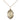 14kt gold filled St. Lazarus patron saint medal necklace with 18 inch curb chain, handcrafted by Bliss