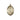 14kt solid gold St. Lazarus patron saint medal pendant, 3/4 inch by 1/2 inch, handcrafted by Bliss