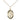 14kt Gold Filled St. Ann Medium Medal Necklace 3/4 x 1/2 on 18 inch Chain by Bliss USA