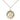 Small 14kt Gold Filled First Reconciliation medal necklace with 5/8 by 1/2 inch pendant on 18 inch chain by Bliss Manufacturing