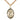 14kt Gold Filled St. Christopher Patron Saint Medal Necklace 1 inch by 5/8 inch with 24 inch chain by Bliss