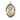 14kt Solid Gold St. Christopher Patron Saint Medal Pendant 1 inch by 5/8 inch handcrafted by Bliss USA