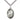 Sterling Silver St. Jude Patron Saint Medal Necklace 1 x 5/8 inch with 24 inch chain by Bliss Manufacturing