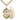 Gold Filled St. Michael the Archangel Catholic medal necklace, 1 x 5/8 inch pendant on 24 inch curb chain, handcrafted by Bliss Manufacturing USA