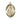 14kt Solid Gold Caridad del Cobre Medal Pendant 1 x 5/8 inch by Bliss Manufacturing