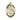 14kt Solid Gold St. Ann Patron Saint Medal Pendant 1 x 5/8 inch handcrafted by Bliss Manufacturing