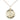 14kt gold filled St. Ann patron saint medal necklace 3/4 x 3/4 pendant 18 inch chain USA made by Bliss