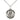 Sterling Silver St Christopher Patron Saint Medal Necklace 3/4 inch Medium with 18 inch Curb Chain by Bliss