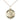 14kt gold filled St. Anthony of Padua patron saint medal necklace 3/4 x 3/4 pendant 18 inch chain USA made by Bliss