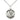 Sterling silver St. Anthony of Padua patron saint medal necklace with 18 inch curb chain, handcrafted in USA by Bliss Manufacturing