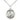 Sterling silver St. Jude patron saint medal necklace 3/4 inch square with 18 inch chain by Bliss Manufacturing