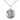 Sterling Silver St. Lazarus Patron Saint Medal Necklace with 18 inch Curb Chain by Bliss Manufacturing