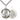 Sterling silver St. Christopher patron saint medal necklace with 24 inch curb chain, 1 inch x 7/8 inch medium medal, handcrafted by Bliss