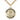 14kt Gold Filled St. Christopher Patron Saint Medal Necklace 1 inch x 7/8 inch Medium with 24 inch Curb Chain Bliss Manufacturing