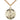 Gold Filled St. Jude Patron Saint Medal Necklace 1 inch by 7/8 inch on 24 inch chain by Bliss Manufacturing