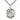 Sterling Silver St. Joseph Patron Saint Medal Necklace 1 x 7/8 inch with 24 inch chain by Bliss