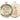 14kt solid gold St. Michael the Archangel patron saint medal pendant 1 inch by Bliss Manufacturing