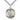 Sterling Silver St. Lazarus Patron Saint Medal Necklace 1 x 7/8 inch on 24 inch Curb Chain by Bliss