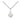 Small Sterling Silver Jerusalem Cross Necklace with 3/8 x 1/4 inch pendant on 18 inch chain by Bliss