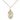 14kt Gold Filled Small St. Christopher Patron Saint Medal Necklace 5/8 x 3/8 inch on 18 inch Chain by Bliss