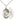 Sterling Silver St. John Paul II Patron Saint Medal Necklace 7/8 x 1/2 inch 18 inch chain Bliss USA