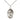Sterling Silver Blessed Teresa of Calcutta Medal Necklace 7/8 x 1/2 inches with 18 inch chain by Bliss