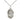 Sterling Silver Madonna of the Street Pendant Necklace 7/8 x 1/2 inches on 18 inch chain by Bliss