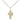 14kt Gold Filled Small Celtic Cross Necklace 1/2 x 3/8 inches on 18 inch chain by Bliss Manufacturing