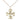 14kt Gold Filled Medium Catholic Crucifix Necklace 3/4 x 5/8 inch pendant with 18 inch curb chain by Bliss
