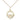 14kt gold filled Small Claddagh pendant necklace 5/8 x 1/2 inches with 18 inch chain by Bliss USA