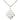 Sterling Silver Jerusalem Cross Necklace with 18 inch chain, 3/4 x 5/8 inch pendant, handcrafted by Bliss