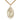 14kt Gold Filled St. Christopher Patron Saint Medal Necklace with 24 Inch Curb Chain by Bliss Manufacturing