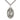 Sterling Silver St. Christopher Patron Saint Medal Necklace 1 1/8 x 5/8 inches with 24 inch chain by Bliss