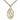 14kt Gold Filled Miraculous Medal Necklace Medium Size 1 1/8 x 5/8 inches with 24 inch Chain by Bliss