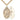 Gold Filled St. John Paul II patron saint medal necklace 1 1/8 x 3/4 inches with 24 inch chain by Bliss