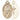 14kt solid gold large St. John Paul II patron saint medal pendant 1 1/4 inch by 5/8 inch handcrafted by Bliss