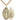 Large 14kt Gold Filled Cross Army Pendant Necklace 1 1/4 x 5/8 inches with 24 inch chain by Bliss