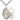 Sterling Silver Large Cross Navy Pendant Necklace 1 1/4 x 5/8 inches on 24 inch chain by Bliss