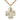 14kt Gold Filled Irish Shamrock Pendant Necklace 1 x 7/8 inches on 24-inch Chain by Bliss Manufacturing