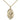 14kt Gold Filled Our Lady of La Salette Medal Necklace Medium 7/8 x 1/2 inches with 18 inch chain by Bliss