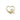 Small 14kt Solid Gold Heart Chalice Medal Pendant 1/2 x 5/8 inches handcrafted by Bliss Manufacturing USA