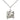 Sterling silver St. Mark patron saint medal necklace, 5/8 x 1/2 inch pendant, 18-inch chain, handcrafted by Bliss Manufacturing USA