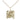 14kt Gold Filled St. Luke patron saint medal necklace with 1/2 inch pendant on 18 inch curb chain, handcrafted in USA by Bliss Manufacturing